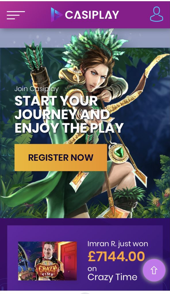 Casiplay Casino Signup