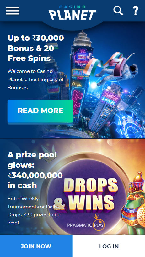 Casino Planet Bonus India