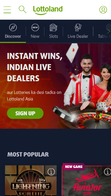 Lottoland casino India
