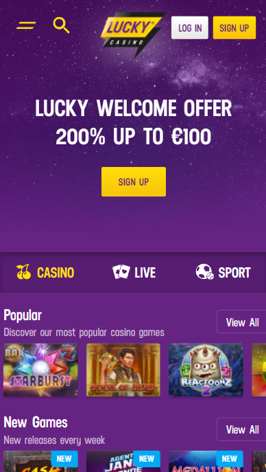 Lucky casino india homepage