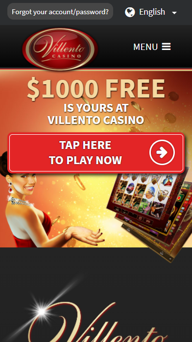 Villento casino homepage